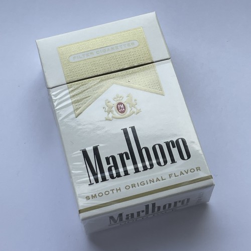 Empty marlboro gold pack - marlboro,
