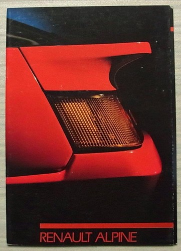 Renault alpine turbo car - alpine,