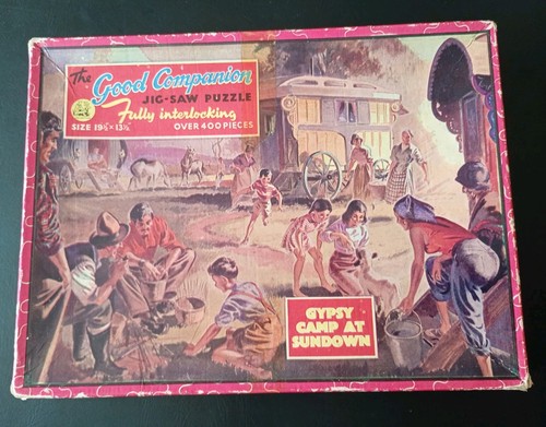 Vintage good companion jigsaw - vintage,