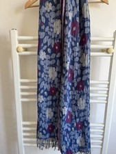 SEASALT Scarf Shawl Blue Plum
