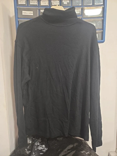 Plain black polo neck - , from