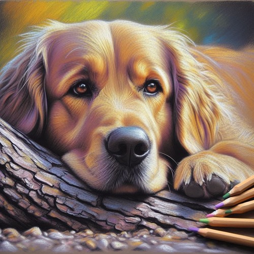 Golden retriever cross - golden,