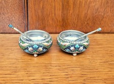 Pair of Russian Silver