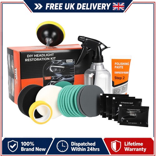 Headlight lens restoration - headlight,