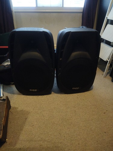 Ibiza sound 15a speakers - bt,