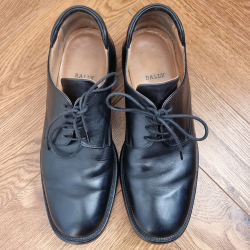 Bally black leather - bally,
