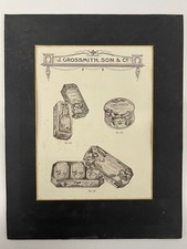 Antique Picture Print J. Grossmith Son & Co Orchidor Soap Perfume Advertising