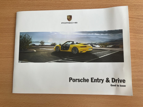 Genuine porsche entry - &, drive