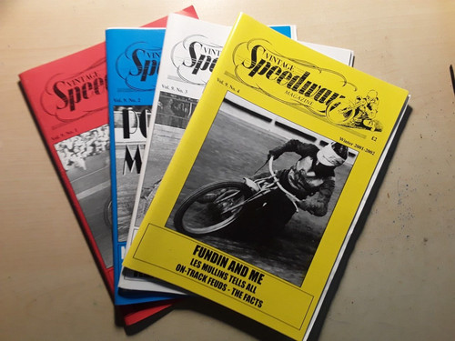 Vintage speedway magazine - vintage,