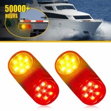 2x Trailer Rear Tail Light