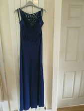 Pearce Fionda debenhams evening/bridesmaid dress size 10 Navy blue