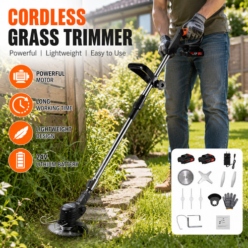 Electric 24v cordless - electric, grass