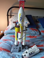 Playmobil 9488 Rocket with Launch Pad