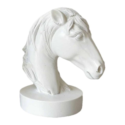 Horse figurine artistic resin - horse,