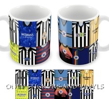 Newcastle Football Shirt Mug - Newcastle Utd Mug - Newcastle Utd AFC Mug