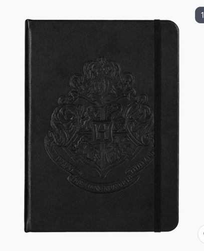 Hogwarts crest embossed - hogwarts,