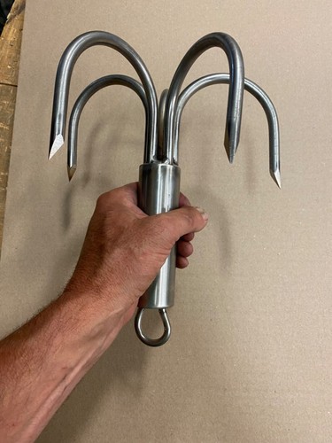 Inch dia prong - prong, welded