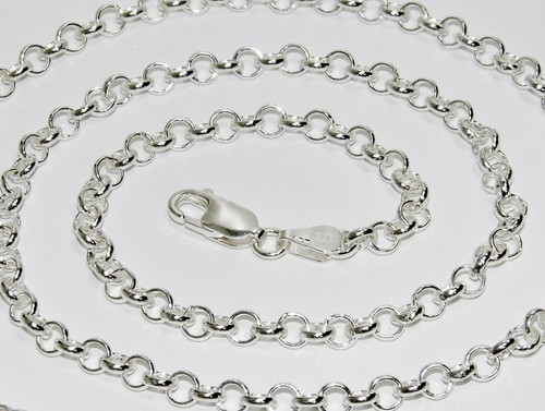 Sterling silver belcher chain - sterling,