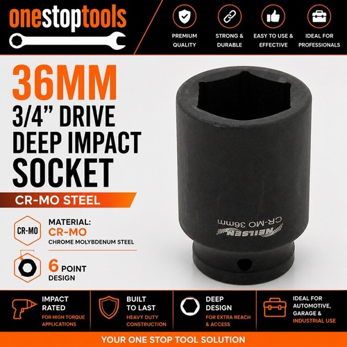 Drive standard deep - 3/4",