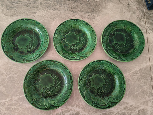 Antique victorian majolica - 5, x