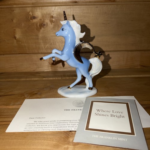 Franklin mint unicorn - franklin,