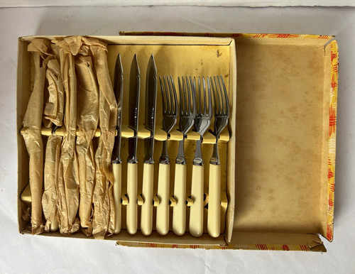 Vintage piece fish knives - 12,