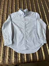 Next Age 7 Years Boys Blue Long Sleeve Button Up Shirt