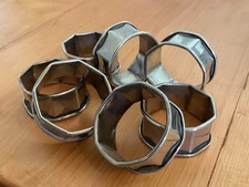 seven silver plated napkin