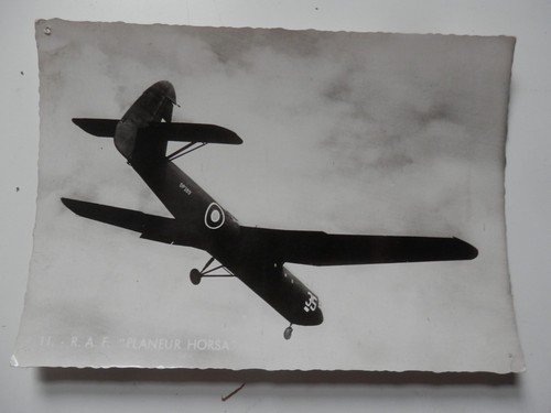 Postcard raf planeur horsa - postcard.,