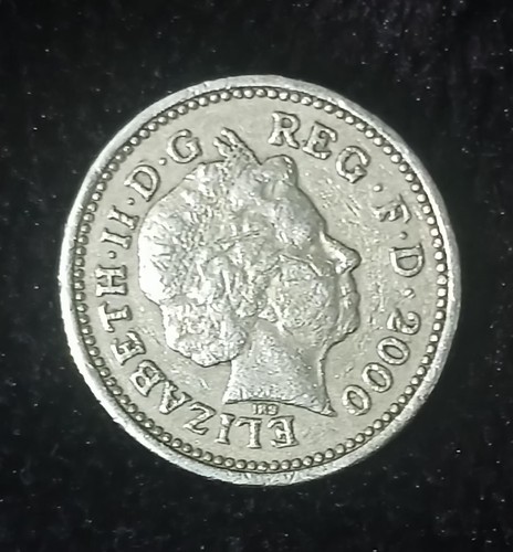 One pound old coin - pound,