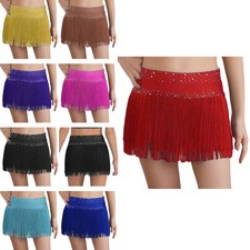 UK Kids Girls Sparkly Tassel