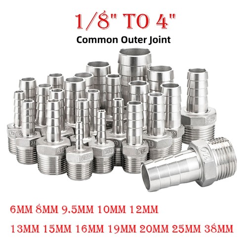 Stainless male thread pipe - stainless,
