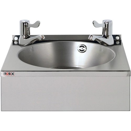 Basix stainless steel basin - stainless,