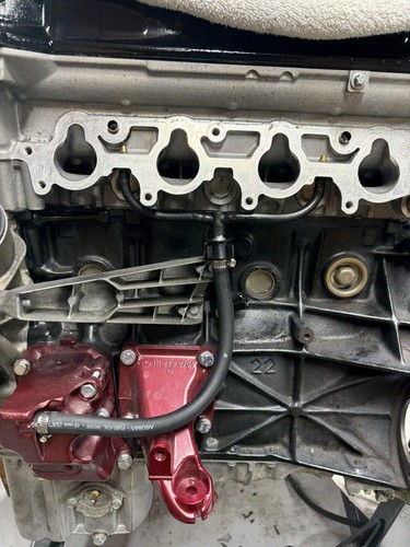 M111 crank case breather hose - case,