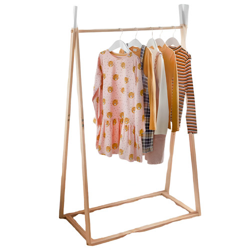 New wooden pine clothes - new,