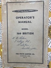 White 760 British Lorry