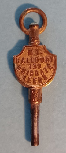 Antique advertising watch key - advertising,