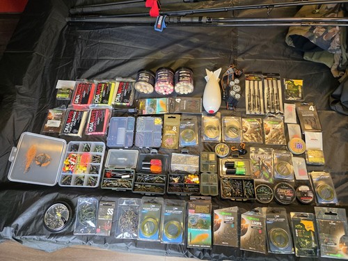 Fishing tackle job lot mixed - ,