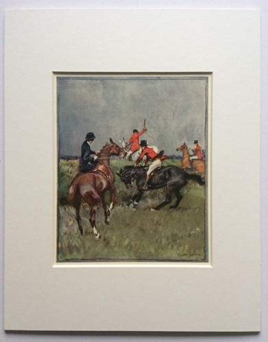 Fox hunting print - -, ware