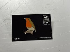 RSPB interest ROBIN EWT Enamel