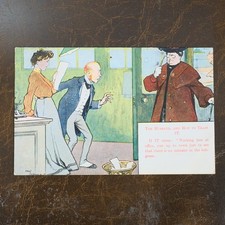 Vintage Postcard Funny Comic