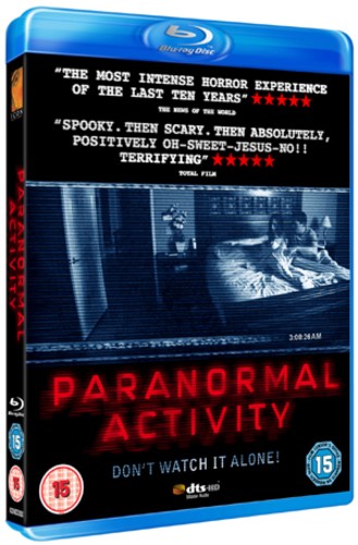 Paranormal activity blu ray - paranormal, blu-ray