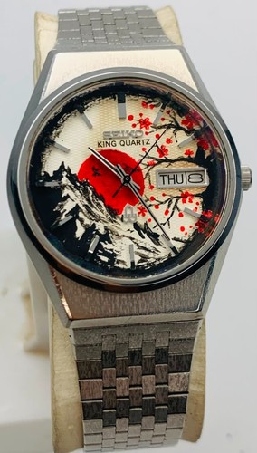Vintage seiko king - vintage, quartz