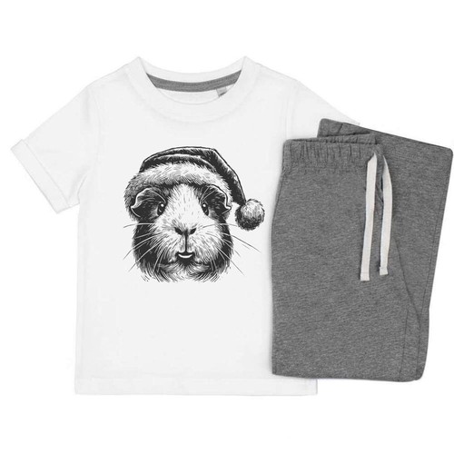 Guinea pig santa hat kids - in,