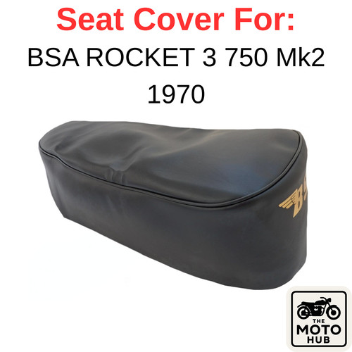Motorcycle seat cover - for, bsa