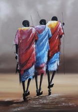 Original Oil painting- MASAI