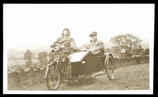 Vintage MOTORCYCLE & SIDECAR