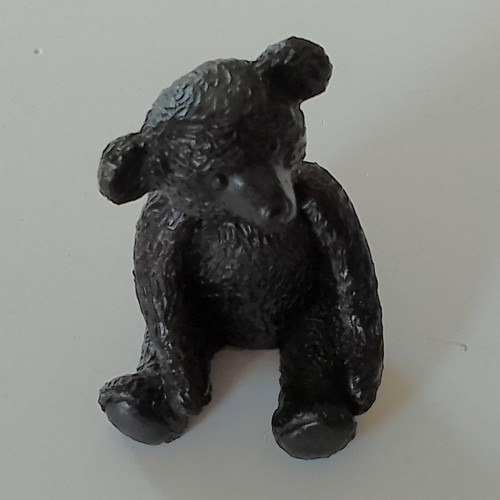 Rare vintage teddy - rare, coal