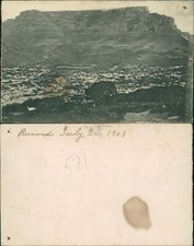 Cape Town & Table Mountain 1903