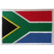 South Africa Flag Patch Iron